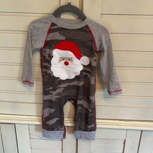 Boys Santa Romper